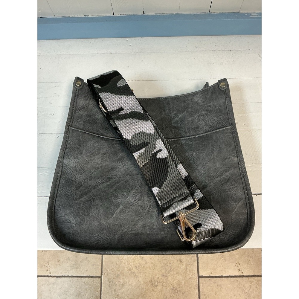 Viva Terry - Vegan Leather Crossbody Bag Animal Print Strap